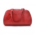 Vintage Louis Vuitton Solferino 45 Red Epi Leather Travel Bag
