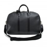 Louis Vuitton Kendall PM Black Taiga Leather Travel Bag + Strap