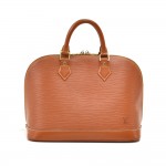 Louis Vuitton Alma Cipango Gold Epi Leather Handbag