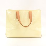 Louis Vuitton White Vernis Leather Reade PM Hand Bag