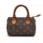Vintage Louis Vuitton Mini Speedy Sac HL Monogram Canvas Handbag