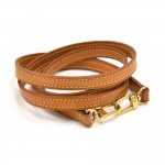 Louis Vuitton Beige Cowhide Leather Shoulder Strap For Small Bags