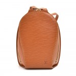 Louis Vuitton Mabillon Brown Epi Leather Backpack Bag