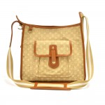 Louis Vuitton Besace Mary Kate Beige Mini Monogram Canvas Shoulder Bag