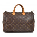 Louis Vuitton Speedy 35 Monogram Canvas City Handbag