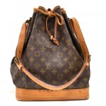 Vintage Louis Vuitton Noe Large Monogram Canvas Shoulder Bag 1980s