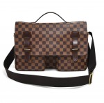 Louis Vuitton Broadway Ebene Damier Canvas Large Messenger Bag