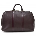 Vintage Louis Vuitton Kendall PM Burgundy Taiga Leather Travel Bag