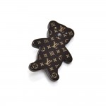 Louis Vuitton Teddy Bear Monogram Brooch Pin