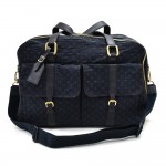 Louis Vuitton Claudine Navy Monogram Travel Bag