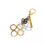 Louis Vuitton Bijoux Sac Tapage Tricolor Key Chain / Bag Charm