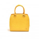 Louis Vuitton Pont Neuf Yellow Epi Leather Handbag