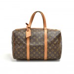 Vintage Louis Vuitton Sac Souple 35 Monogram Canvas Travel Bag