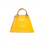 Louis Vuitton Forsyth GM Yellow Vernis Leather Handbag
