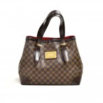 Louis Vuitton Hampstead MM Ebene Damier Canvas Large Shoulder Tote Bag