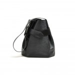 Louis Vuitton Sac D'epaule PM Black Epi Leather Shoulder Bag