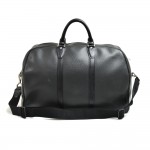 Louis Vuitton Kendall PM Black Taiga Leather Travel Bag