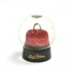 Louis Vuitton Red Alma Bag Motif Snow Globe Dome - Rare VIP Item