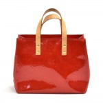 Louis Vuitton Reade PM Red Vernis Leather PM Handbag
