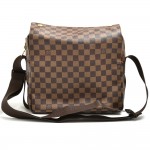 Louis Vuitton Naviglio  Damier Ebene Canvas Messenger Bag