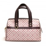 Louis Vuitton Josephine GM Pink Monogram Mini Lin Canvas Handbag