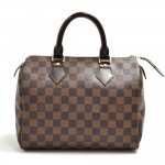 Louis Vuitton Speedy 25 Ebene Damier Canvas City Handbag