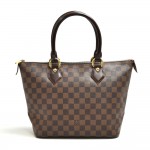 Louis Vuitton Saleya PM Ebene Damier Canvas Handbag