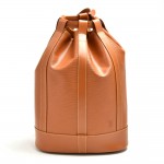 Vintage Louis Vuitton Brown Randonee GM Epi Leather Shoulder Bag