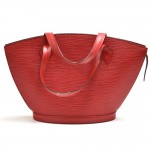 Louis Vuitton Saint Jacques PM Red Epi Leather Handbag