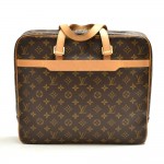 Louis Vuitton Porte Documents Voyage 2 Poches Monogram Canvas Briefcase Bag