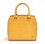 Vintage Louis Vuitton Pont Neuf Yellow Epi Leather Handbag