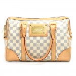 Louis Vuitton Berkeley Azur Damier Canvas Handbag