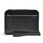 Louis Vuitton Osh Black Epi Leather Clutch Wristlet Bag