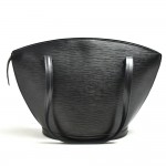 Vintage Louis Vuitton Saint Jacques GM Black Epi Leather Shoulder Bag
