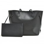 Louis Vuitton Neverfull MM Black  Epi Leather Tote Bag