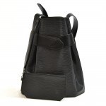 Vintage Louis Vuitton Sac D'epaule GM Black Epi Leather Shoulder Bag