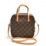Louis Vuitton Spontini Monogram Canvas Hand Bag + Strap