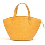 Vintage Louis Vuitton Saint Jacques PM Yellow Epi Leather Handbag