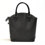 Louis Vuitton Lockit Black Epi Leather Handbag