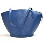 Vintage Louis Vuitton Saint Jacques GM Blue Epi Leather Shoulder Bag