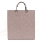 Louis Vuitton Lilac Epi Leather Sac Plat Hand Bag Tote