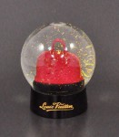 LOUIS VUITTON Limited Red Alma Snow Dome Globe V539