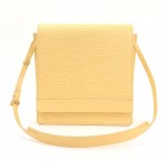 Louis Vuitton Vanilla Epi Leather Biaritz Handbag