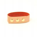 Louis Vuitton Japan Limited Edition Brown Leather Bracelet Bangle V289