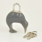 Louis Vuitton Cup Limited Kiwi Gray Key ring Holder Pad Lock V129