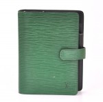 Louis Vuitton Green Epi Leather Agenda Fonctionnel MM 6 Rings