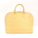 Louis Vuitton Vanilla Epi Leather Alma Hand Bag