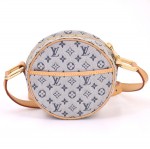 Louis Vuitton Blue Mini Monogram Canvas Jeanne GM Shoulder Bag