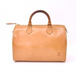 Louis Vuitton Brown Nomade Vachetta Leather Limited Edition Speedy 30 City Bag