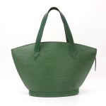 Louis Vuitton Green Epi Leather Saint Jacques PM Handbag